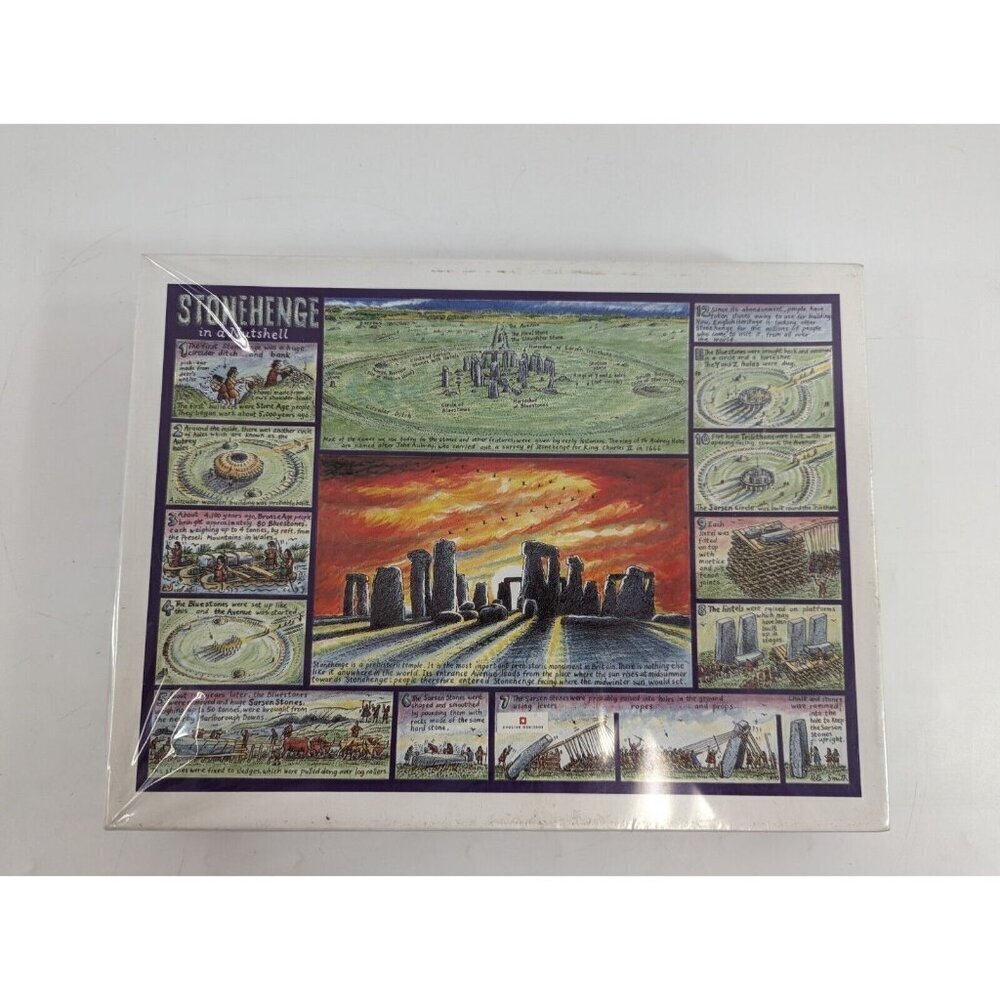 Stonehenge in a Nutshell 750 Pc Jigsaw Puzzle English Heritage SEALED